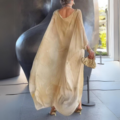 Charming Silk Chiffon Dress