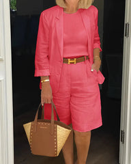 Versatile Lightweight Blazer Set