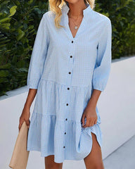 Summer Plaid Dress