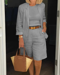 Versatile Lightweight Blazer Set