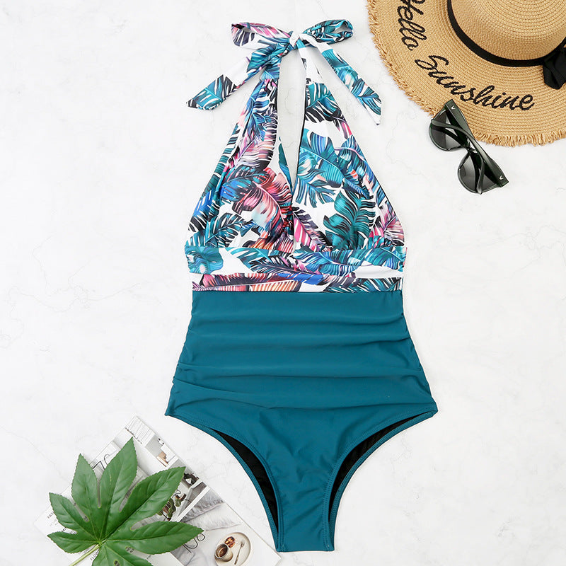 Stella Halter One-Piece Swimsuit