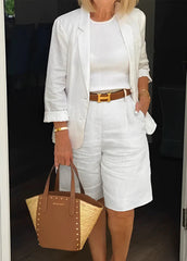 Versatile Lightweight Blazer Set