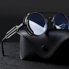 SteamCraft Circle Lens Sunglasses