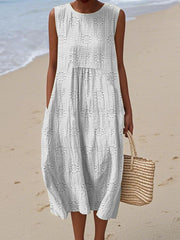 Sleeveless Midi Dress