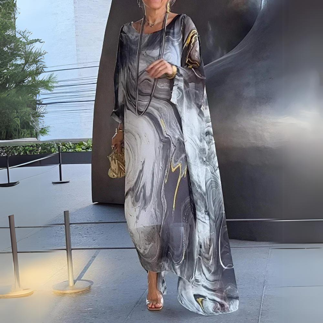 Charming Silk Chiffon Dress