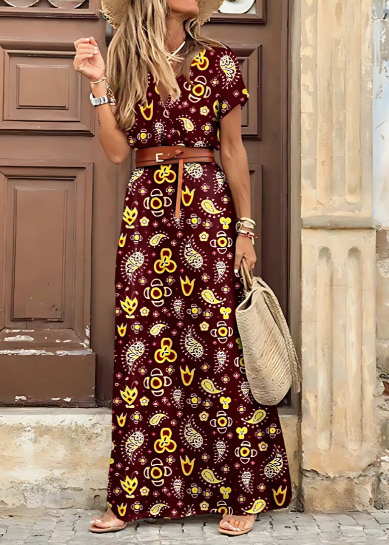 Elegant Bohemian Maxi Dress