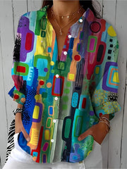 Stylish Multicolored Blouse