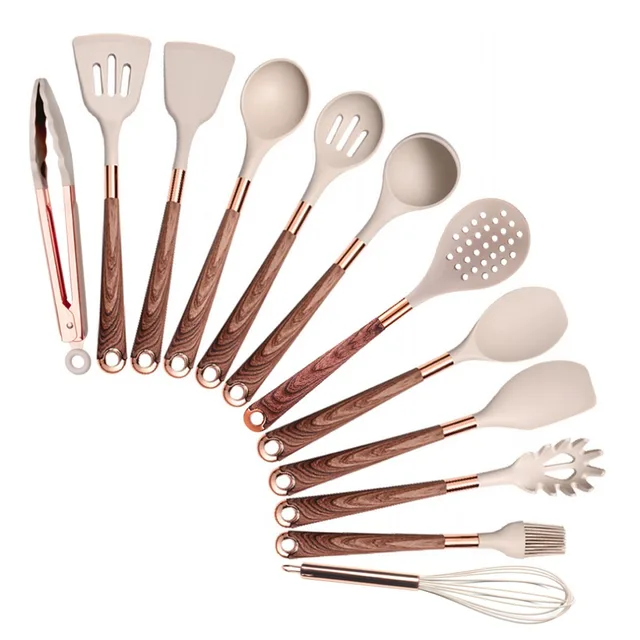CulinaryWoodâ„?12pc Cooking Utensil Set