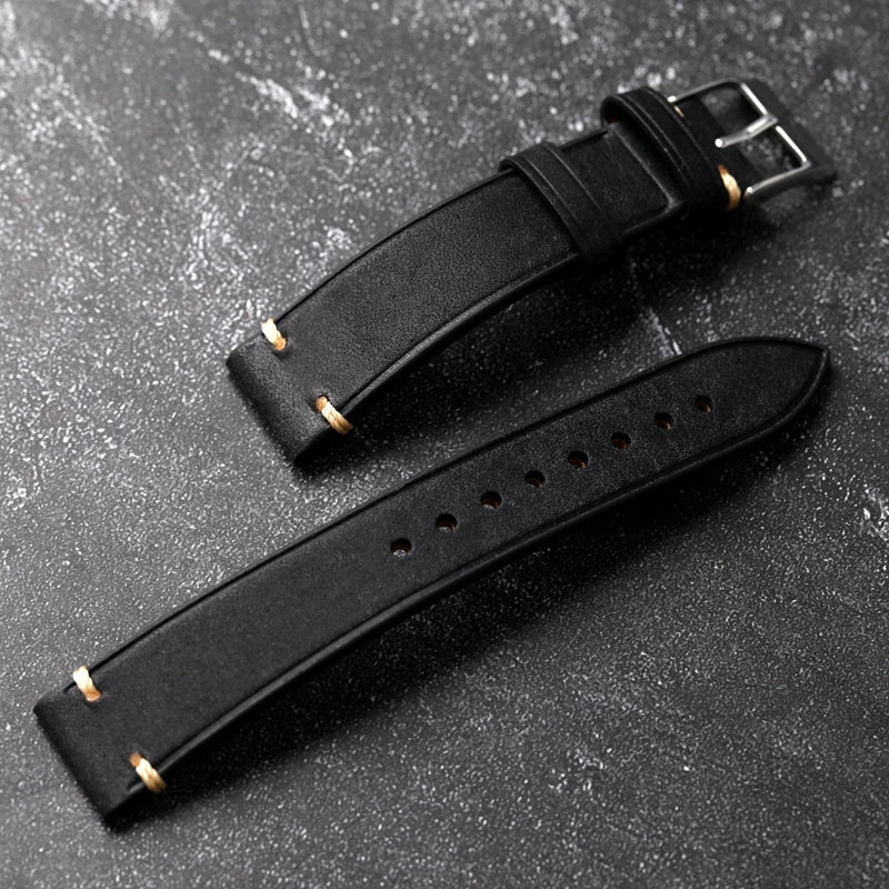 Genuine Leather Virtue Watchband