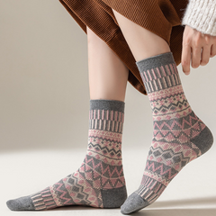 Nordic Knit Cotton Socks