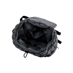 Velvet Quilted Backpack