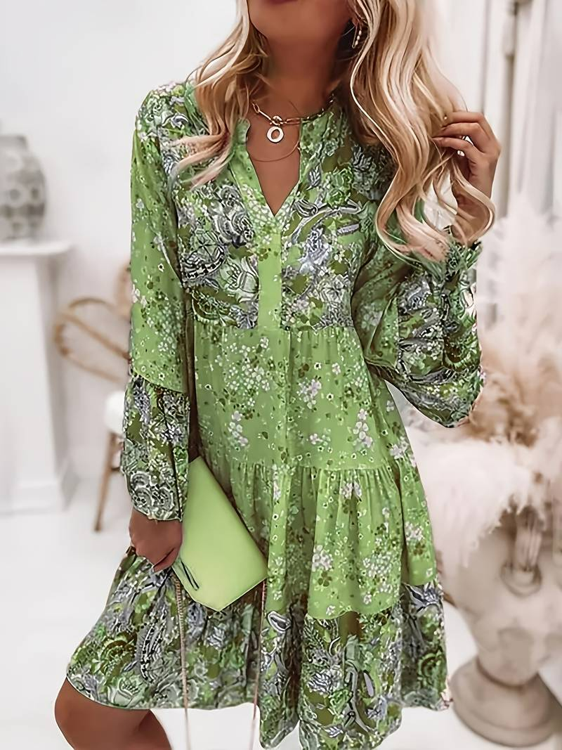 Printed Boho Dress