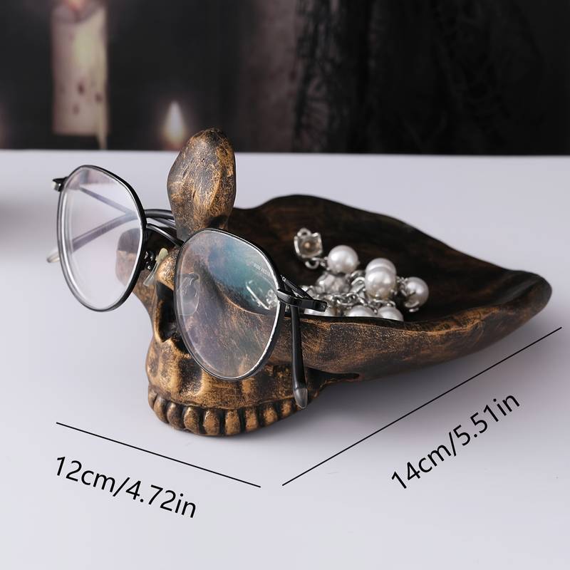 Vintage Skull Eyewear & Jewelry Rack