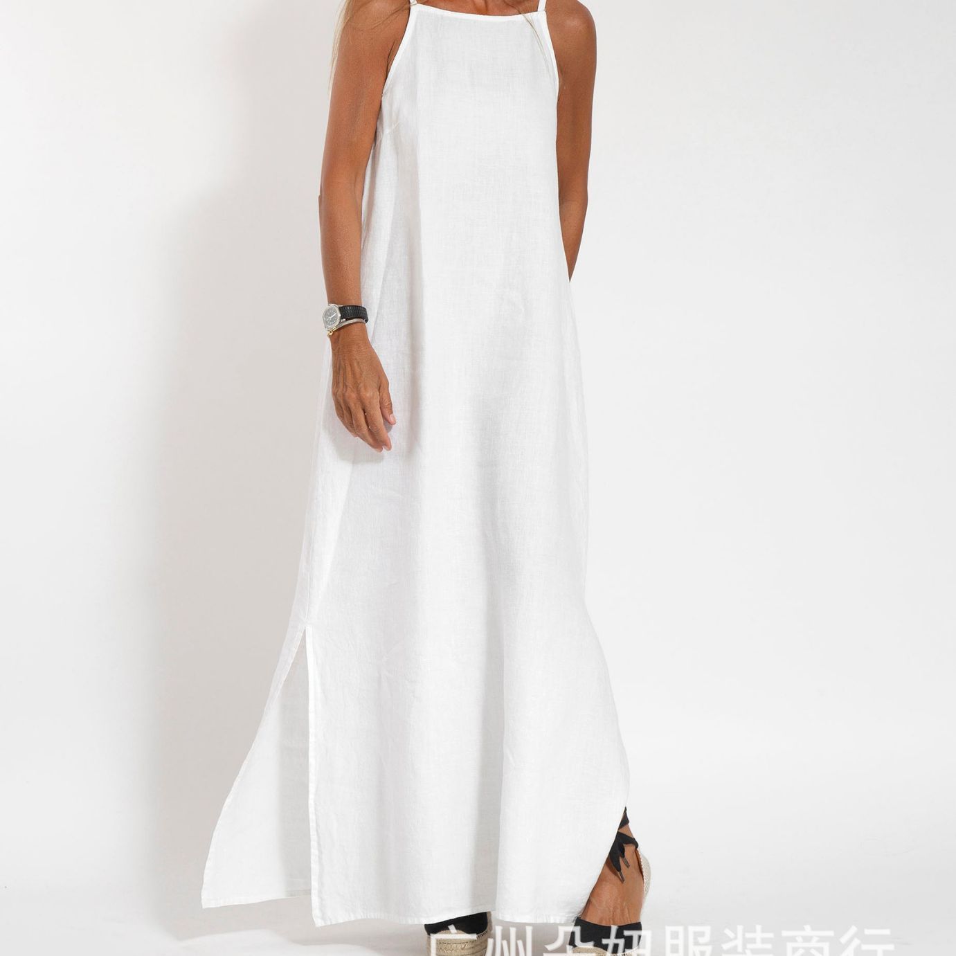 Indie Split Sling Dress