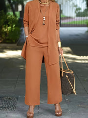 Stylish Chic Three Piece Set
