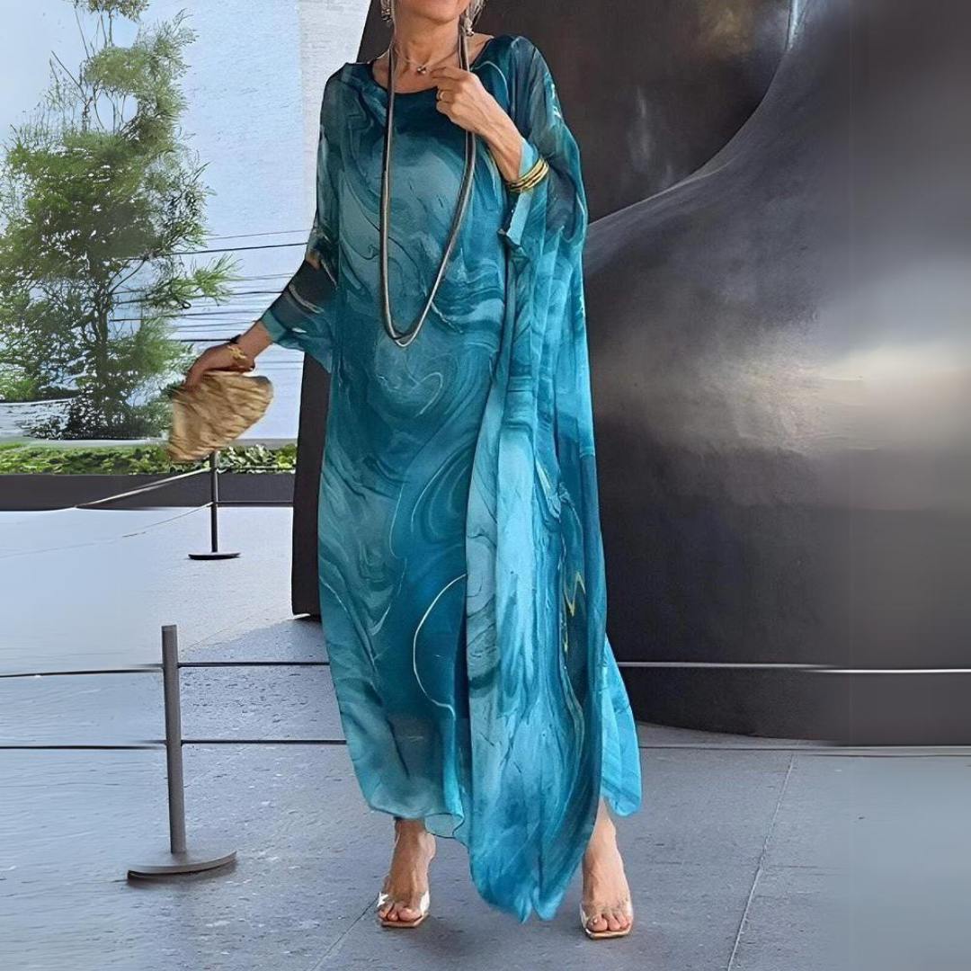 Charming Silk Chiffon Dress