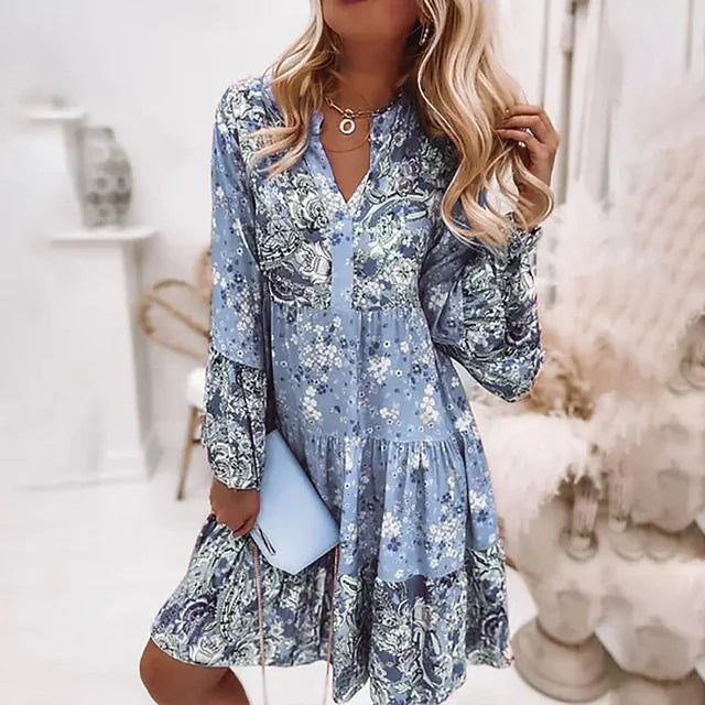 Printed Boho Dress
