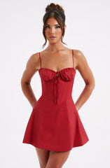 Lacey Minikleid - Rot