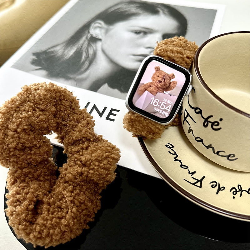 Teddy Puff Watch Band