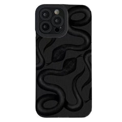 Black Snake iPhone Case
