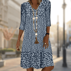 Floral Print Midi Dress