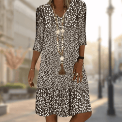 Floral Print Midi Dress