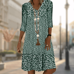 Floral Print Midi Dress