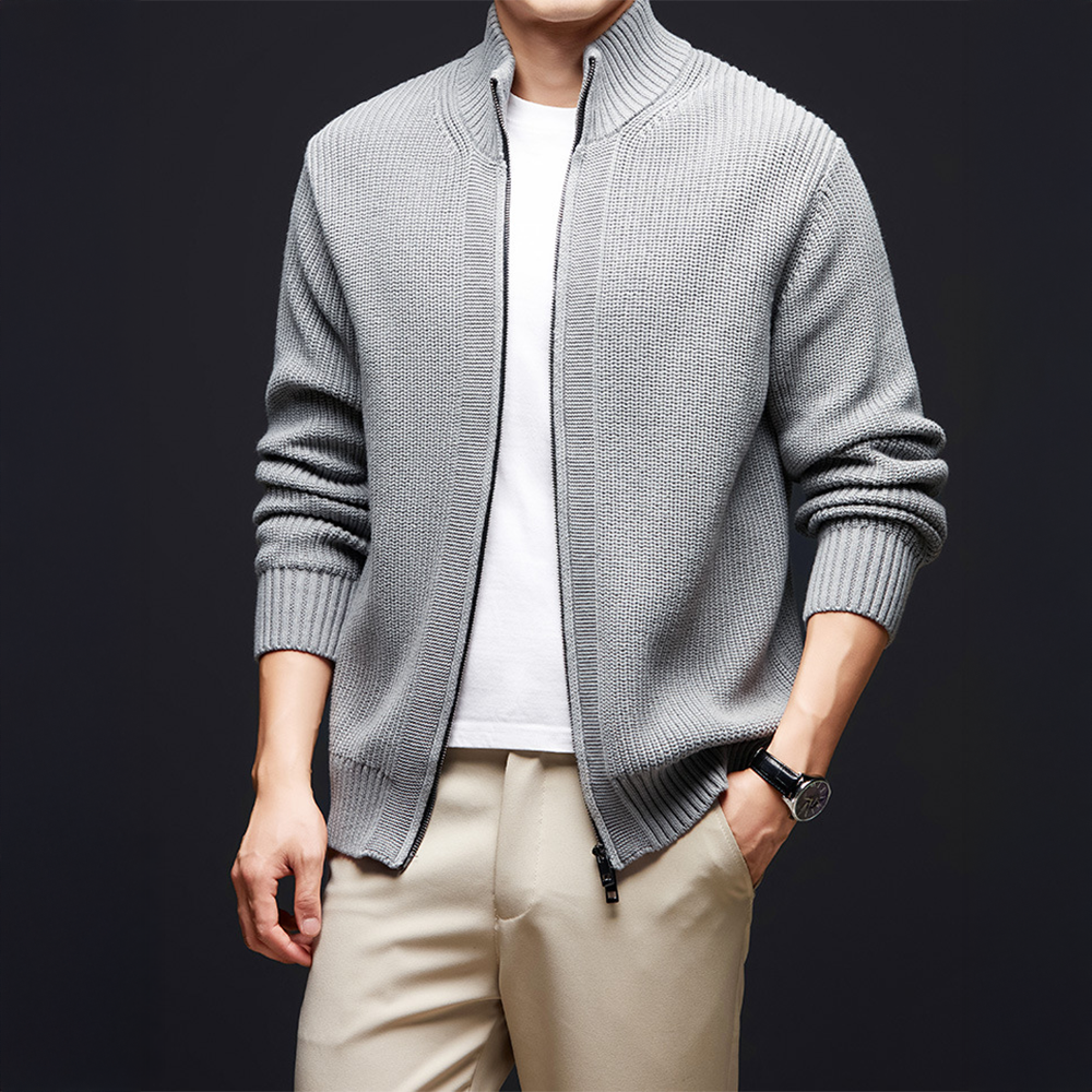 Stockholm Cotton Zip-Up