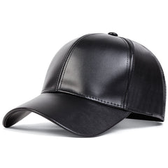 Erie Leather Cap