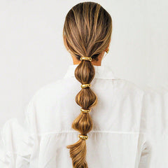 Gilded Knot Hair Cuffs