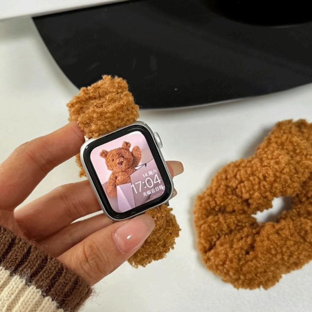 Teddy Puff Watch Band