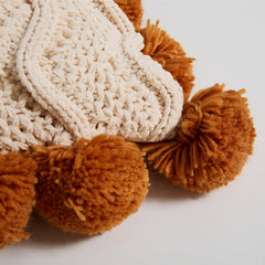 Savona Woven Pom-Pom Pillowcase