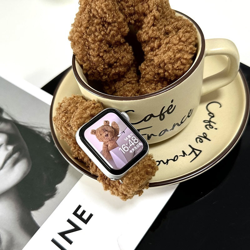 Teddy Puff Watch Band