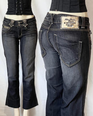 Sassy Rosette Denim