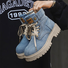 Battalion Denim Boots