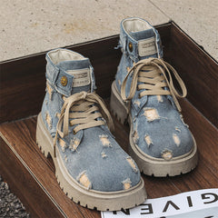 Battalion Denim Boots