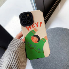 Hey Ha iPhone Case
