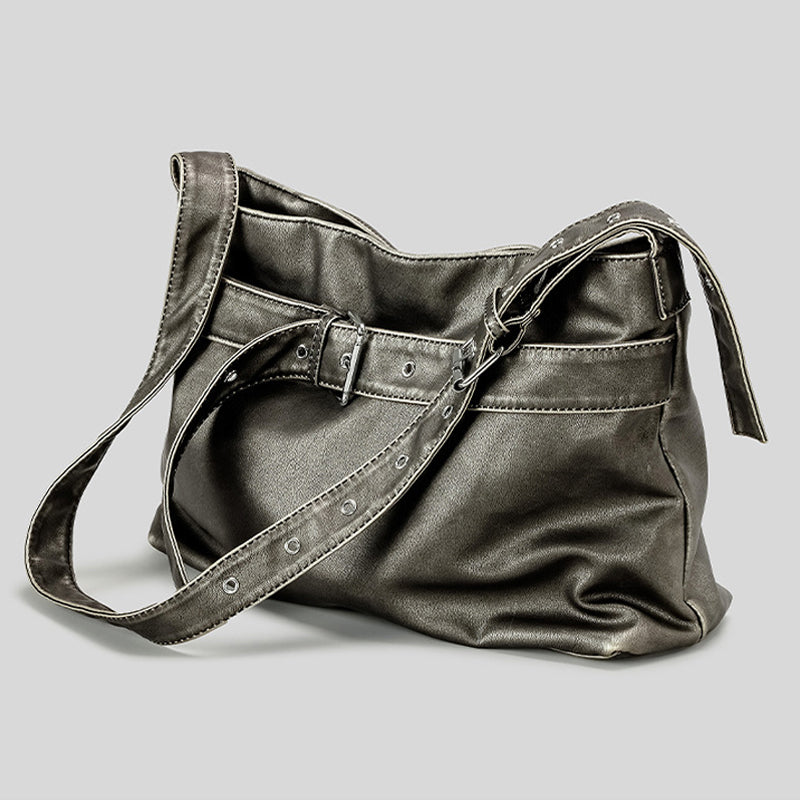 Isla Washed Shoulder Bag