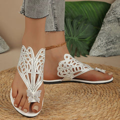 Butterfly Accent Sandals