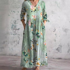 Timeless Floral Maxi Dress
