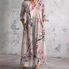 Timeless Floral Maxi Dress
