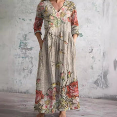 Timeless Floral Maxi Dress