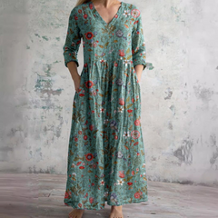Timeless Floral Maxi Dress