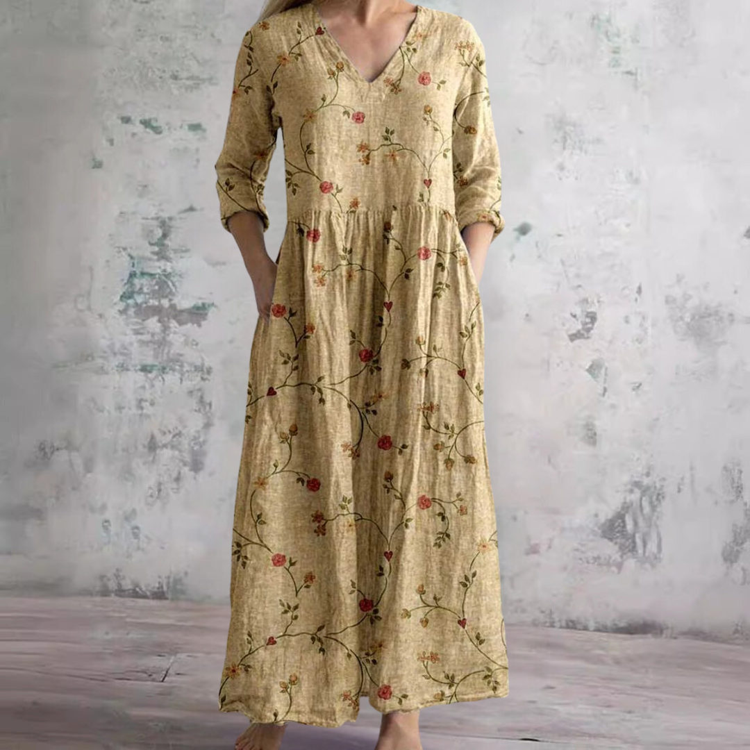 Timeless Floral Maxi Dress