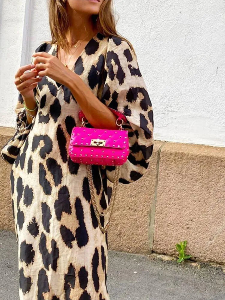 Leopard Print Dress