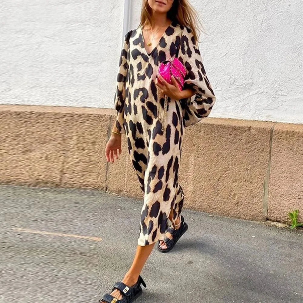 Leopard Print Dress