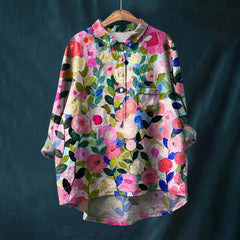 Printed Floral Blouse