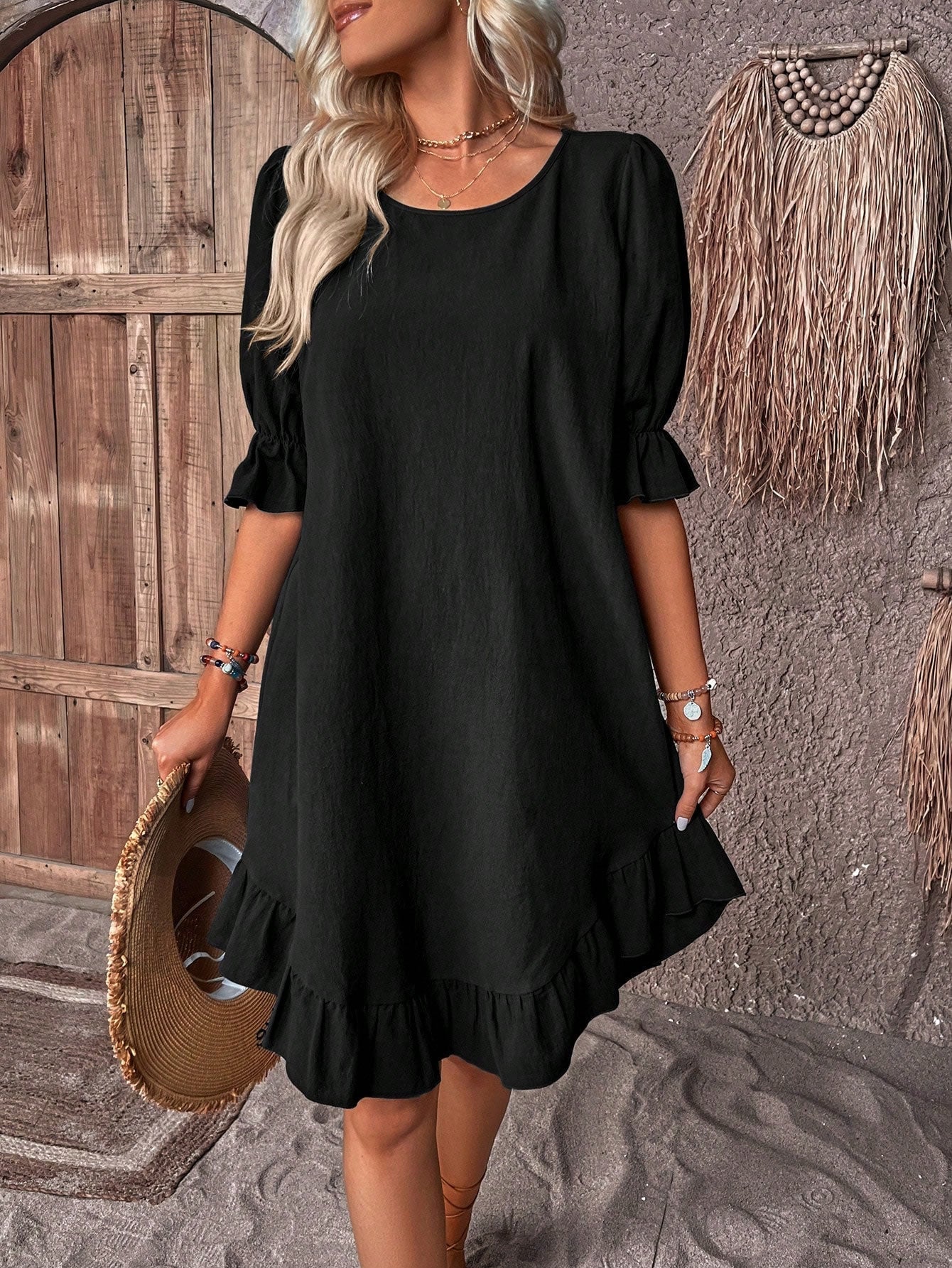 Tummy Covering Summer Dress