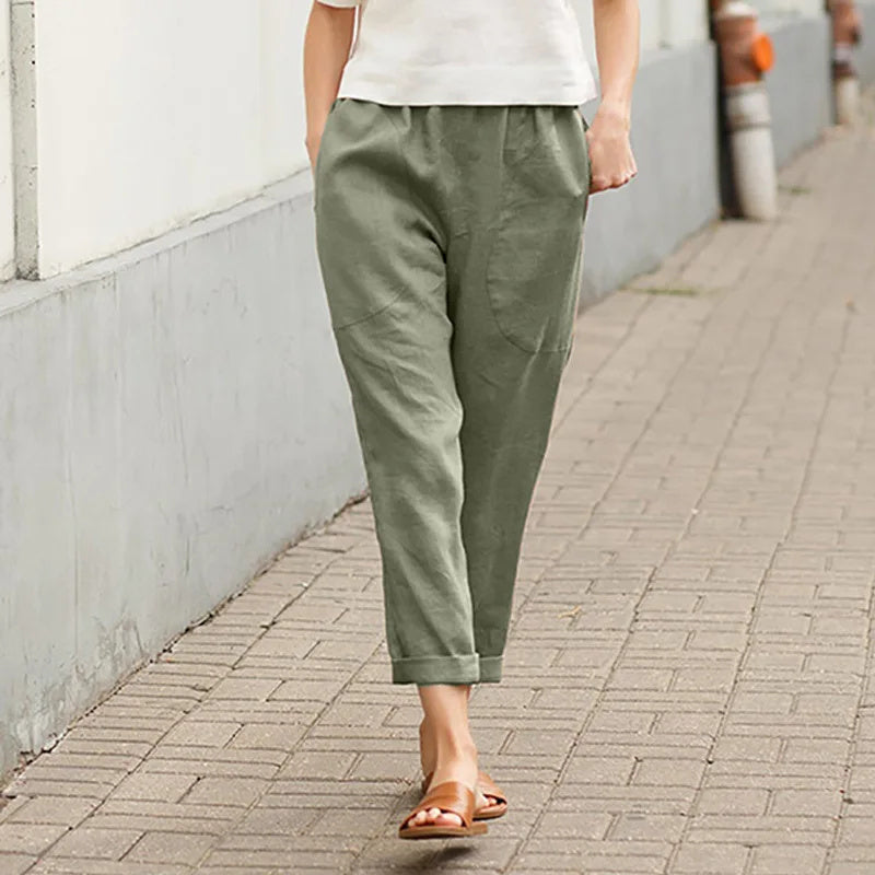 Loose Pocket Pants