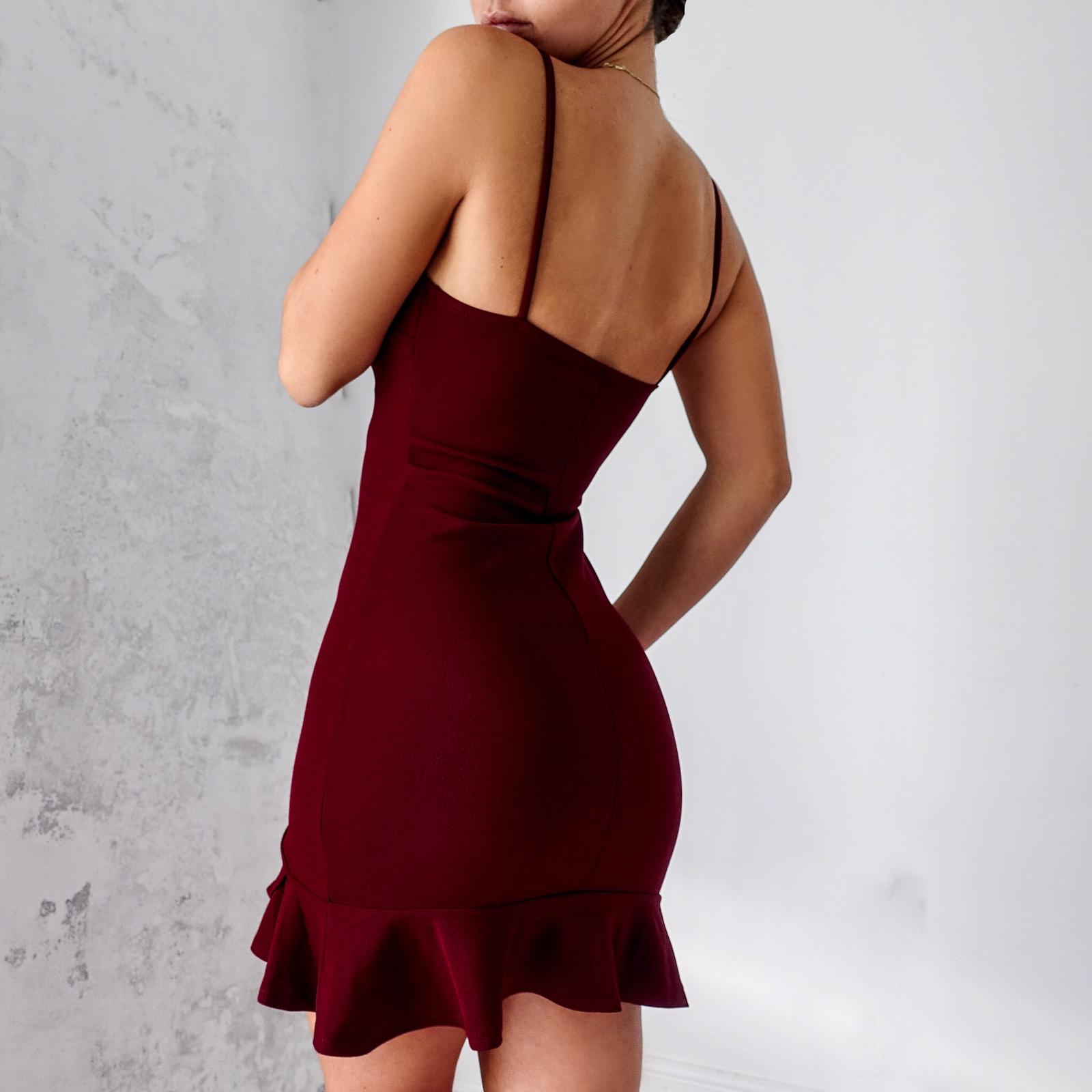 Hampton Dress - Burgundy